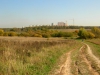 Дорога в окрестностях Виноградово, на горизонте Северный