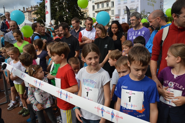 Evian Oxygen  (детский забег перед Run in Lyon 2013)