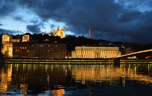  Lyon 2013 at night